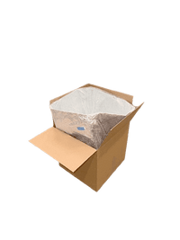 Cutie termică pliabilă - 400 x 400 x 400 mm + (sac izolator în 6 straturi)