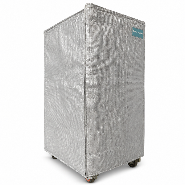 Husă termică reutilizabilă pentru container pe role 85 x 70 x 150 cm fără deschidere
