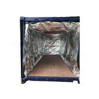 Liner izoterm pentru container maritim 45HC (1335 × 233 × 269 cm)