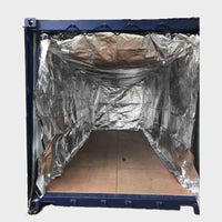 Liner izoterm pentru container maritim 20DV (589 × 233 × 233 cm)