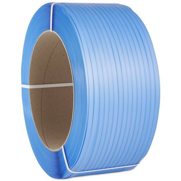 Bandă de legare PP albastră - 15,5mm x 1800m x 0,55mm