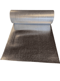 Folie izolatoare la rolă 150cm x 50m x 4mm (aluminiu + folie cu bule)